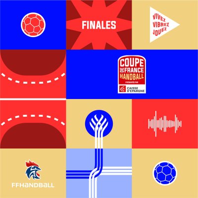 Affiche Finales de la Coupe de France de Handball 2026 en concert à Accor Arena