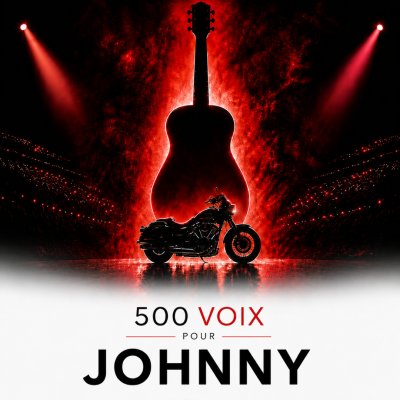Affiche 500 Voix pour Johnny en concert à Accor Arena