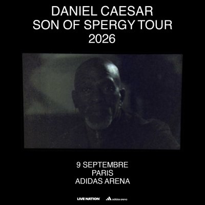 Daniel Caesar   Adidas Arena   9 Septembre 2026 [4x5]